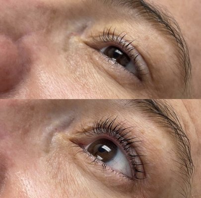 Lash lift & tint