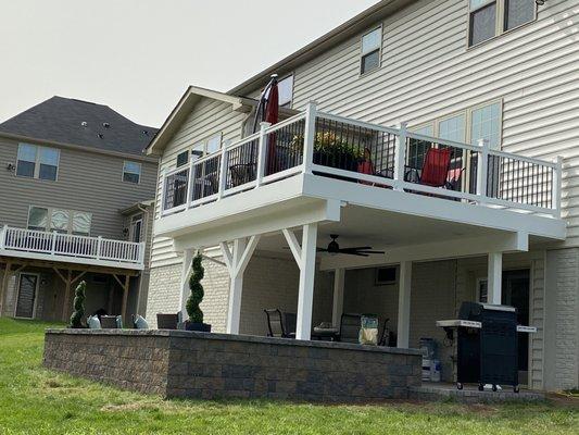 Decks and patios and screen porch