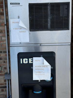 Scavenger hunt to find a working ice machine