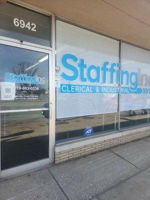 Staffing Inc. - Hammond IN Office Entrance