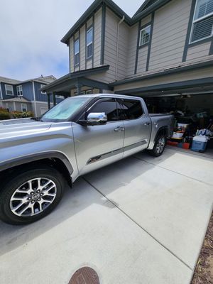 Washed and Clayed and Waxed. Excellent Job.