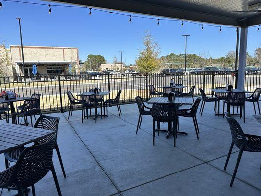 Outdoor seating