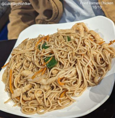 Fried chicken ramen