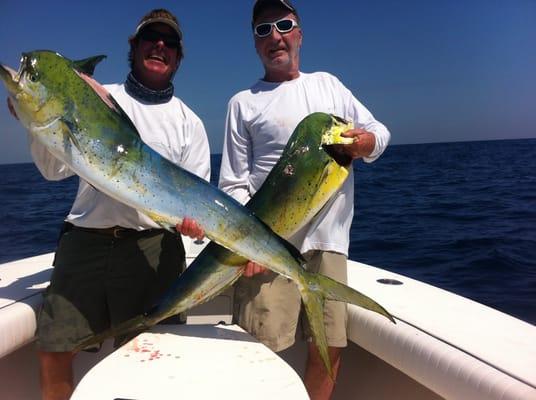 3-13-2016 With Ken & Debbie. During our fun filled one-day trip they caught Sailfish, Bonita, Mahi Mahi, & Mackerel.