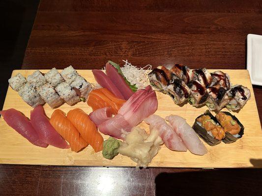 Sushi for two (whole plate)