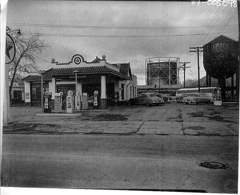 Former Texaco Gas Station built in 1922