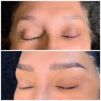 Natural microblading