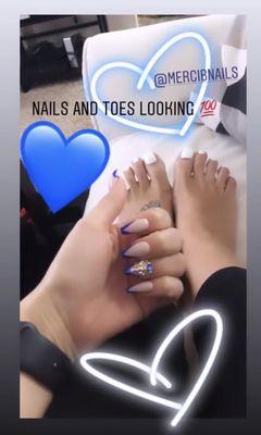 Nails and Toes by Merci B Nails