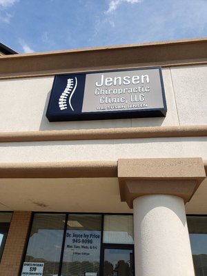 Store front of Jensen Chiropractic