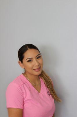 Medical assistant Kayla