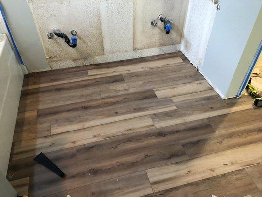 Vinyl flooring