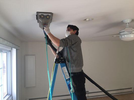 We recommend to do air duct cleaning once in 3-4 years to prevent mold from growing in.