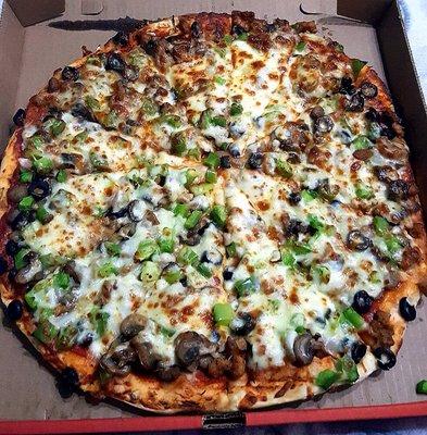 Large Supreme Pizza.