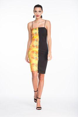 The Ishtar Dress - reversible to all black