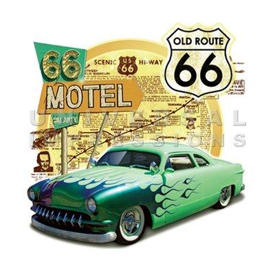 Route 66 Heat Transfer from Universal Impressions.