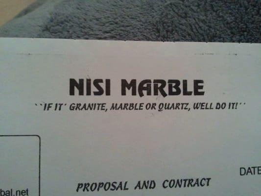 Nisi Marble