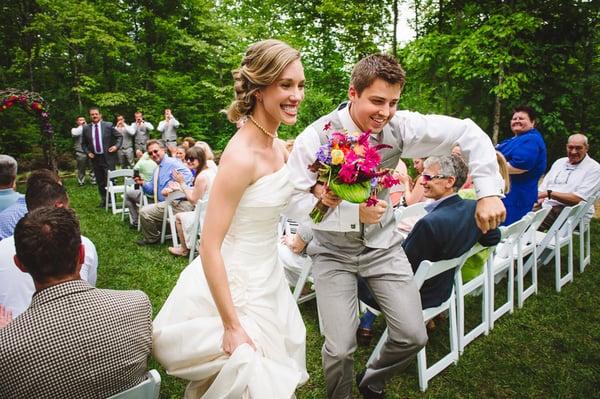 North Carolina wedding ceremony