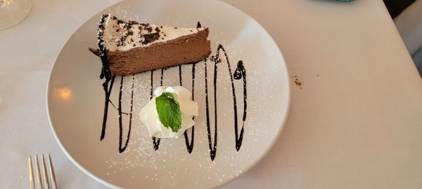 The most delicious chocolate mousse  cake to die for!!!