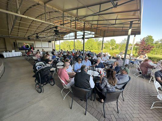 The Beavercreek Golf Club hosts events, including Party on the Patio.