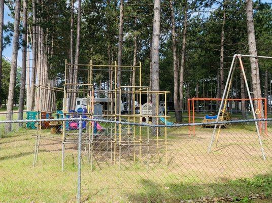 Metal  rusty playground