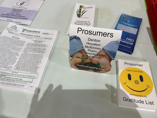 Prosumers out in the community!