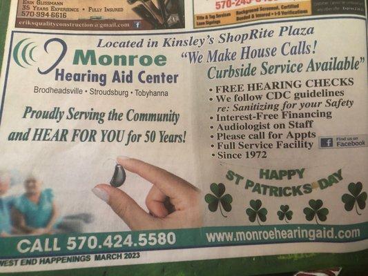 Monroe Hearing Aid Center