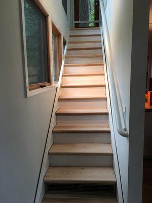 New stairs