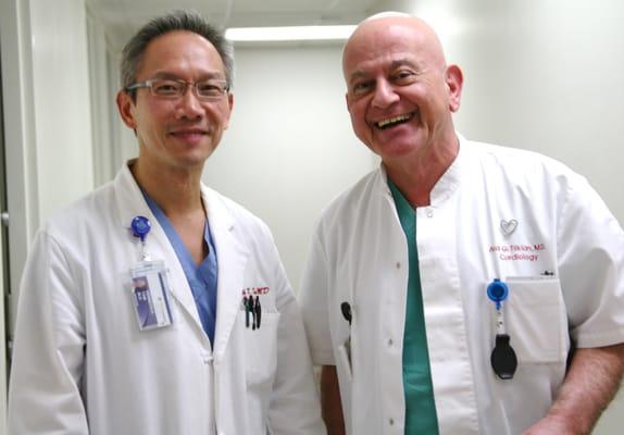 2 of our exceptional Mission Hills team of cardiologists, Dr. Tam and Dr. Tilkian.