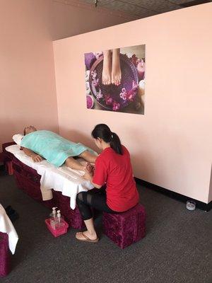 Nothing better than a CBD Oil Foot Massage, except maybe a CBD Oil Full Body Massage!