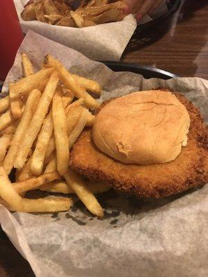 Fried tenderloin