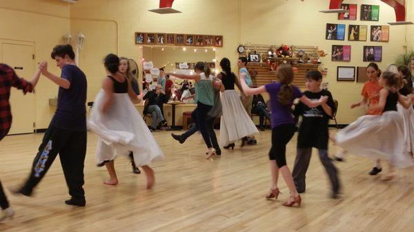 Pacific Ballroom Seattle DanceSport International Youth Show Team