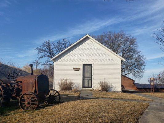 One room schoolhouse from 1800s.