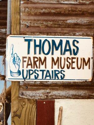 Thomas Farm Museum upstairs