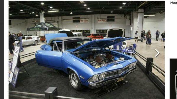 World of Wheels with our 1966 Chevelle fully restored