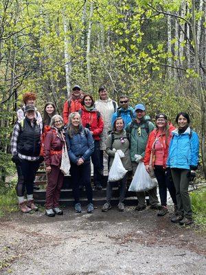 Scraps to Soil is a community garden and composting club.  They took a GOD hike as an event for their sustainability social.