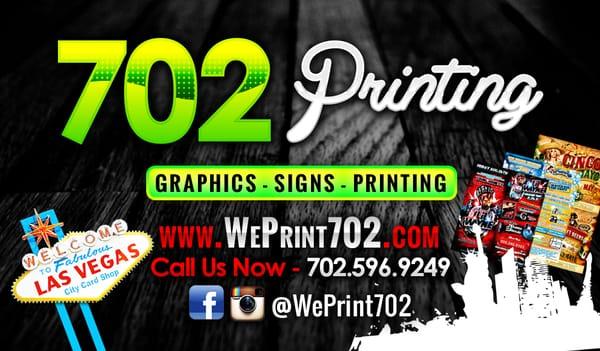 Graphics, Printing, Signs & more.
Call us today or make an appointment.