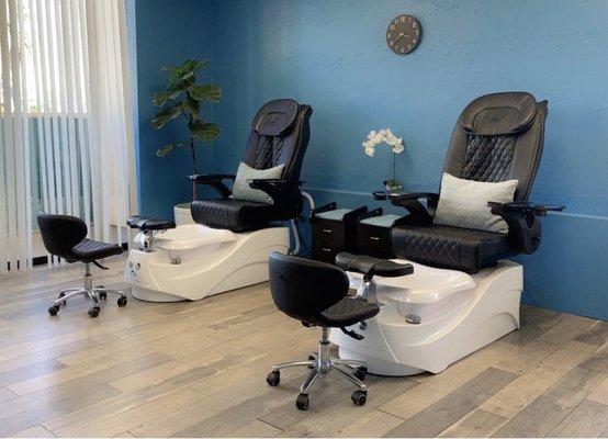 Pedicure room