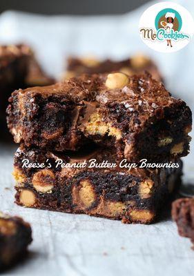 Peanut Butter Reese's Cup Brownies