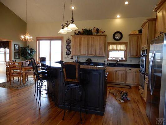 Kitchen Island Before