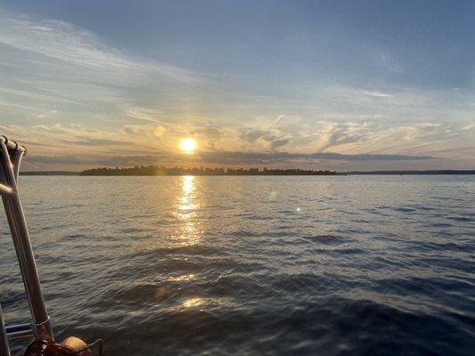 Higgins Lake sunset