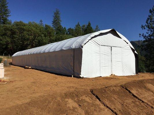 20'x100' Fullbloom Light Deprivation Greenhouse, No Accessories