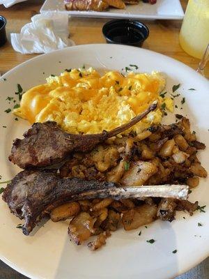 Chops and Eggs...