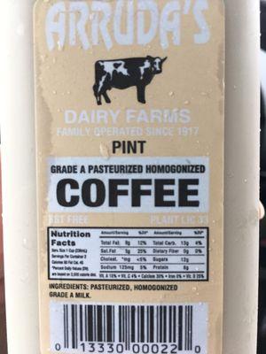 Best coffee milk ever! And their chocolate milk is to die for!