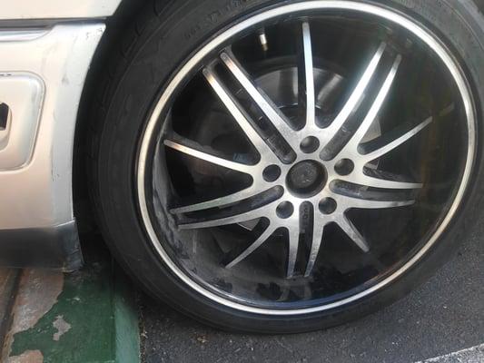 Original mercedes rims