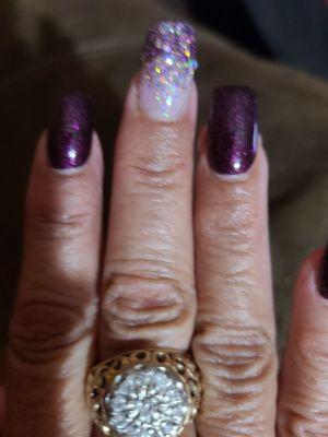 I am in love with my nails thank you Steve and Amy. I have been going to them for over 20 yrs. I have never been disappointed.