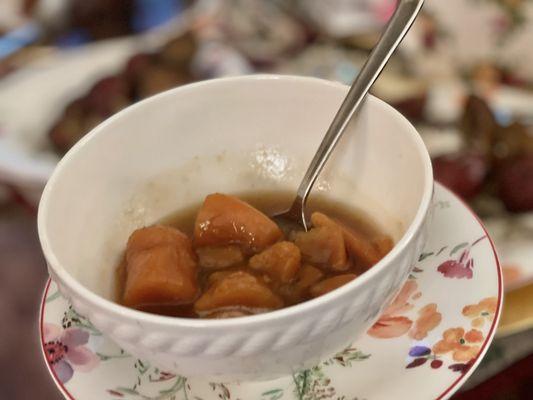 Glazed Sweet Potatoes with ingredients from Bryan's