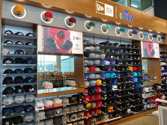 Team Store Hat Wall