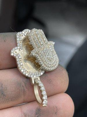 Diamond pendant