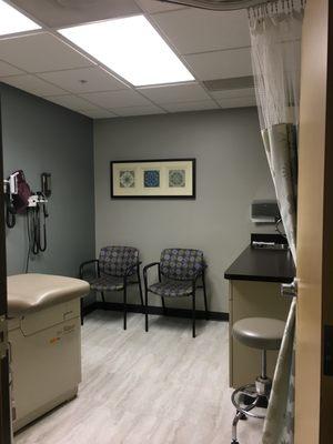 Patient exam room