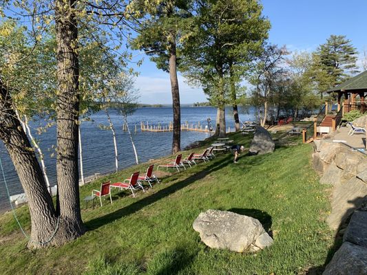 Lawn and Guest Dock